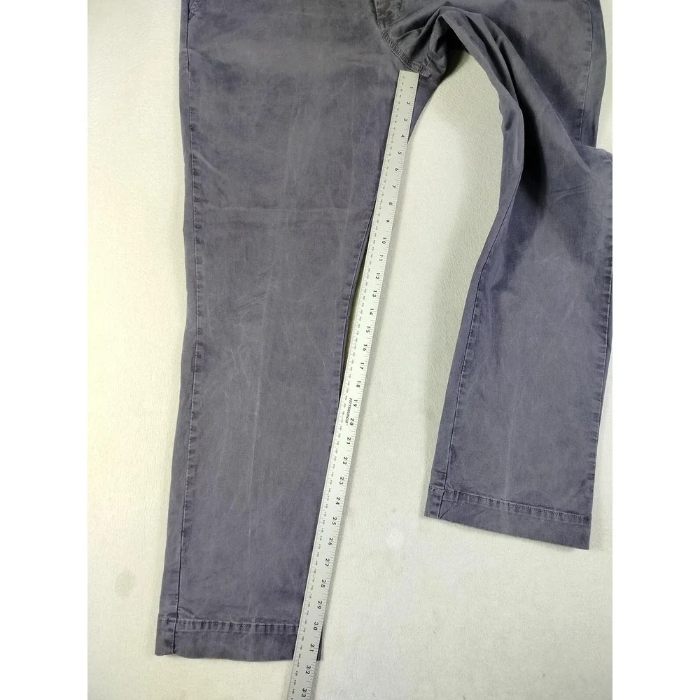 Denim & Supply Ralph Lauren Pants Mens 40 Gray Stretch Chino Business Casual